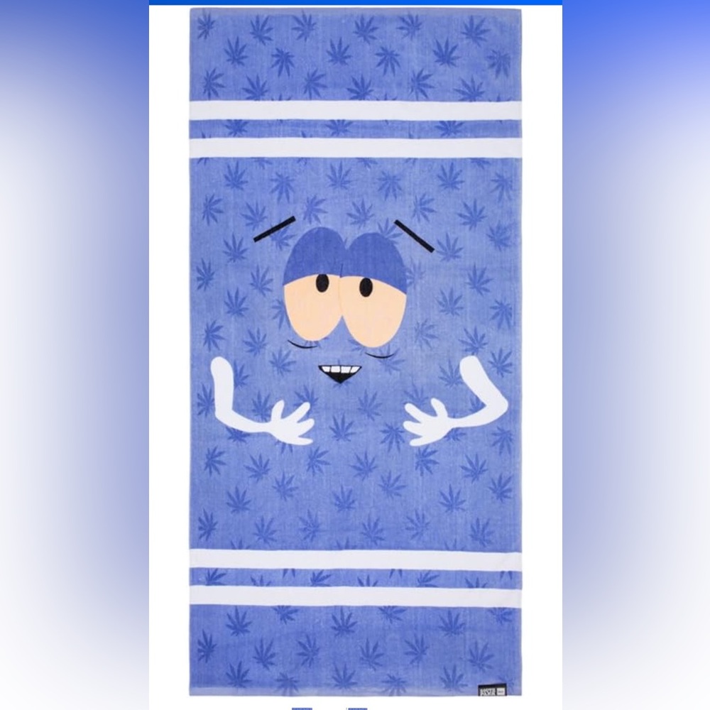 South Park: Towelie 420 x HUF Plantlife Towel Towlie 2015 limited edition
